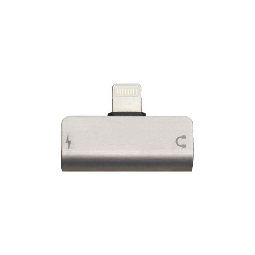 Купити Перехідник Hoco LS24 Dual Lightning Converter М'ята упаковка, 4