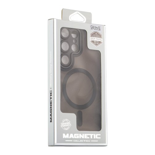 Купить Чехол TPU+PC Magnetic Matte Camera Lens with Magsafe для Samsung Galaxy S23 Ultra 5G (S918), 3