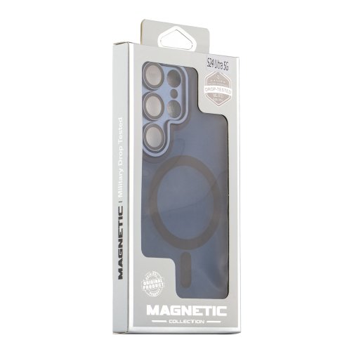 Купить Чехол TPU+PC Magnetic Matte Camera Lens with Magsafe для Samsung Galaxy S23 Ultra 5G (S918), 4