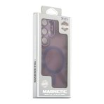 Купить Чехол TPU+PC Magnetic Matte Camera Lens with Magsafe для Samsung Galaxy S23 Ultra 5G (S918), 8