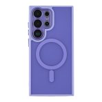 Купить Чехол TPU+PC Magnetic Matte Camera Lens with Magsafe для Samsung Galaxy S23 Ultra 5G (S918), 12