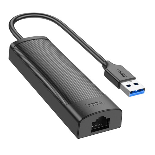 Купить USB Hub Hoco HB42 4-in-1 (USB to USB3.0*3+RJ45 1Gbps) (L=1.2M), 5