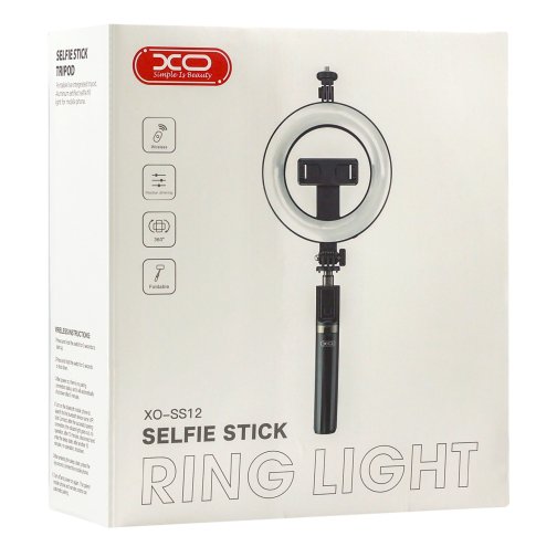 Купить Селфи-Штатив с Лампой XO SS12, 2