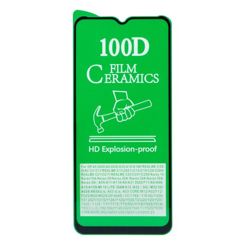 Купить Защитное стекло Film Ceramic for Realme C21/C21Y/C25 без упаковки