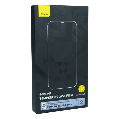 Купить Защитное стекло Baseus Crystal Антиударное 0.3 mm для iPhone 13/13 Pro/14/16e (2 шт) SGJC030002