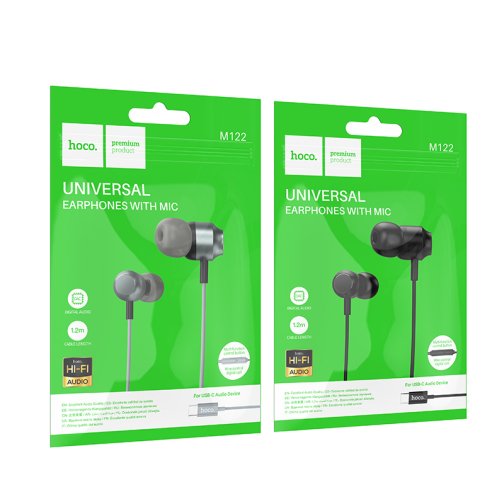 Купить Наушники Hoco M122 Power metal universal Type-C