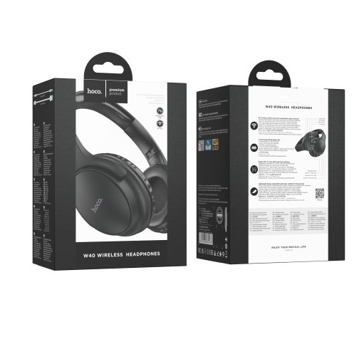 Купить Блютуз Стерео Гарнитура Hoco W40 мятая упаковка