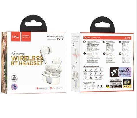 Купити Бездротова Стерео Гарнітура Hoco EQ10, 2