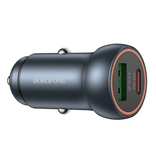 Купити Автомобільний Зарядний Пристрій Borofone BZ32A 1USB/1USB-C QC/PD30W, 4