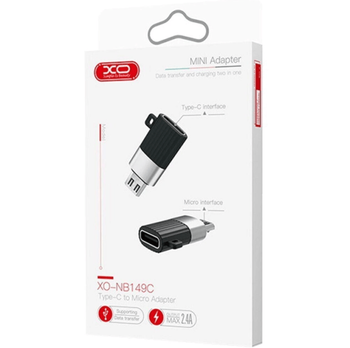Купити Перехідник XO NB149-C TYPE C to Micro connector