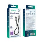 Купити Кабель USB Ridea RC-US42 UltraStrong Type-C to Type-C 60W 0.25m, 2
