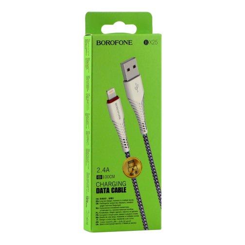 Купити Кабель USB Borofone BX25 Powerful Lightning, 4
