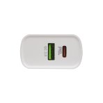 Купить Сетевое Зарядное Устройство Hoco C80A PD 20W + QC3.0 Type-C to Lightning, 3