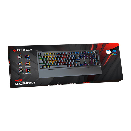 Купить Клавиатура Игровая Fantech Max Power MK853 Red Switch, 2