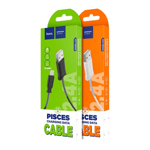 Купити Кабель USB Hoco X24 Pisces Lightning, 7
