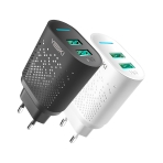 Купить Сетевое Зарядное Устройство Yoki Led Series YK-2.4Dual 12W, 2