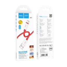 Купить USB Hoco X87 Magic silicone Lightning