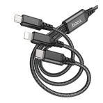 Купить USB Hoco X76 3-in-1 IP+Type-C+Micro 2A, 3