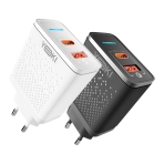 Купити Мережевий зарядний пристрій Yoki Led Series YK-33PD+QC 33W