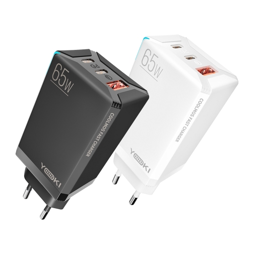 Купить Сетевое Зарядное Устройство Yoki Led Series YK-65 GaN Ultra PD 65W