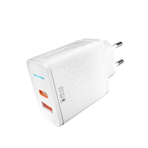 Купити Мережевий зарядний пристрій Yoki Led Series YK-33PD+QC 33W, 7