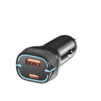 Купити Авто Зарядний пристрій Yoki Led Series YK-C20 PD/QC 20W, 3