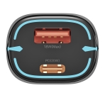 Купити Авто Зарядний пристрій Yoki Led Series YK-C20 PD/QC 20W, 4