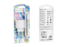 Купити Мережевий Зарядний Пристрій Hoco C109A Fighter QC3.0 Type-C