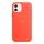 Купити Чохол Silicone Case with MagSafe для iPhone 12/12 Pro Electric Orange