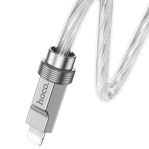 Купить USB Hoco U113 Solid PD20W Silicone Type-C to Lightning, 8