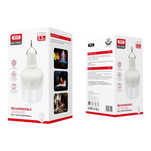 Купити Ліхтар-Лампа Кемпінговий XO YH04 1200 мАч, 2