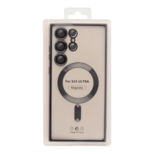 Купить Чехол TPU Metallic Full Camera with Magsafe для Samsung Galaxy S23 Ultra 5G (S918), 2