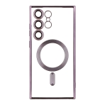 Купити Чохол TPU Metallic Full Camera with Magsafe для Samsung Galaxy S22 Ultra 5G (S908), 4