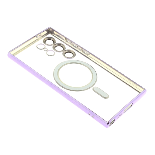 Купить Чехол TPU Metallic Full Camera with Magsafe для Samsung Galaxy S23 Ultra 5G (S918), 10