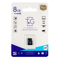 Купити Карта Пам'яті  T&G MicroSDHC 8gb UHS-1 10 Class