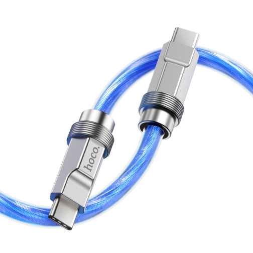 Купити Кабель USB Hoco U113 Solid Silicone 100W Type-C to Type-C, 8