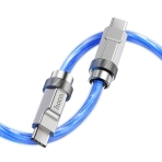 Купити Кабель USB Hoco U113 Solid Silicone 100W Type-C to Type-C, 8