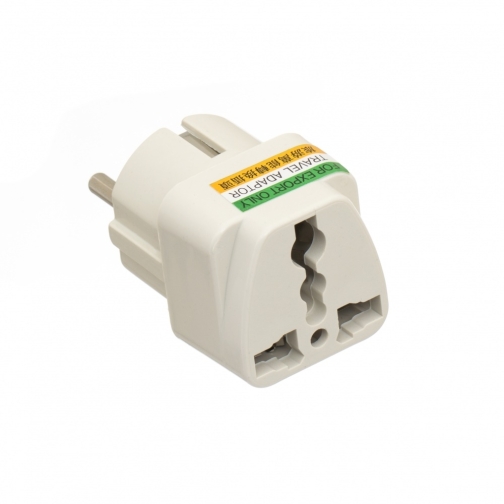 Купить Сетевой Переходник с English на EU Nickel Plated