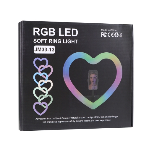 Купити Лампа RGB JM33-13 33cm (Heart Style), 2