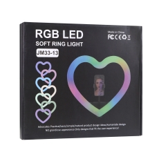 Купити Лампа RGB JM33-13 33cm (Heart Style)