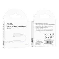 Купити Перехідник Hoco LS35 Type-C to AUX 3.5mm (female) 8cm
