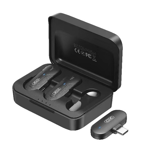 Купити Мікрофон Петличний Бездротовий  XO MKF09A Twin Type-C