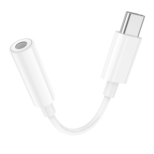 Купити Перехідник Hoco LS35 Type-C to AUX 3.5mm (female) 8cm, 6