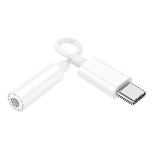 Купити Перехідник Hoco LS35 Type-C to AUX 3.5mm (female) 8cm, 7