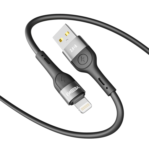 Купити Кабель USB YOKI EXTRA YK-EX11 Lightning 2.4A 2m, 4