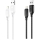 Купити Кабель USB XO NB235 Zebra series Braided 2.4A Lightning