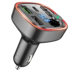 Купить Модулятор Borofone BC48 Broad QC3.0 car BT FM transmitter, 3