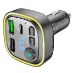 Купить Модулятор Borofone BC48 Broad QC3.0 car BT FM transmitter, 5