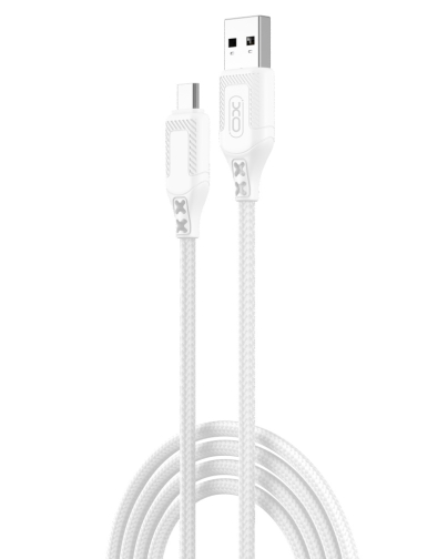 Купити Кабель USB XO NB235 Zebra series Braided 2.4A Micro, 2