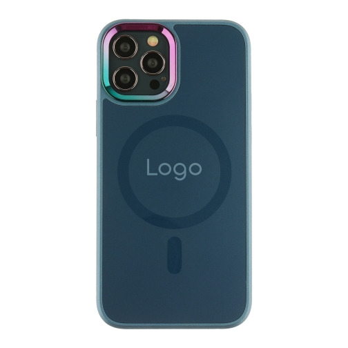 Купити Чохол AG-Glass Chrome Camera with Magsafe для iPhone 12 Pro Max, 6